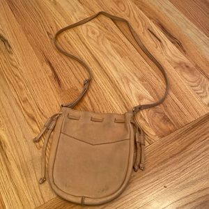 Cut N paste leather cross body